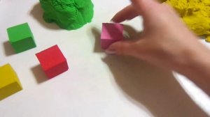 Учим цвета на английском языке с Kinetic Sand Разноцветный Кинетический Песок Видео для детей