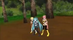 Vocaloid "Megurine Luka, Hatsune Miku, Seeu" Levan Polka