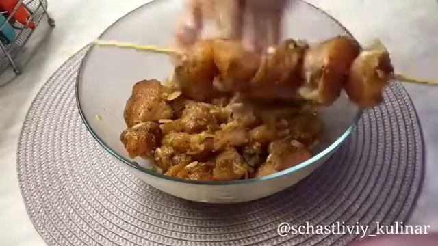 Шашлык в духовке.?Можно и не выходить на пикники !!!Домашние сочные вкусные шашлычки из филе