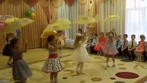 Танец Улетай, туча! муз руководитель Елена Астахова Дет сад №4, г