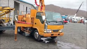 Японский автобетононасос 16м Isuzu Elf 2003 года