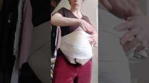 накладной живот без хлопот, своими руками, цена вопроса 300 рублей ;-)