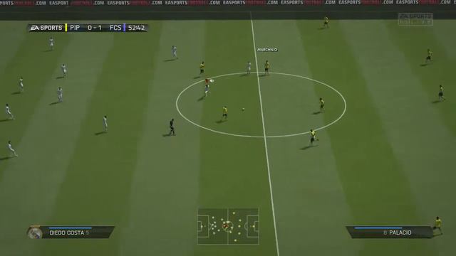 futnikki FIFA14 PLAY  セリエ長友ありスカッド   1-4 lose div3 match6 season45