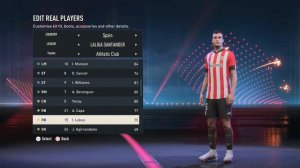 FIFA 23 ATHLETIC BILBAO PLAYER FACES