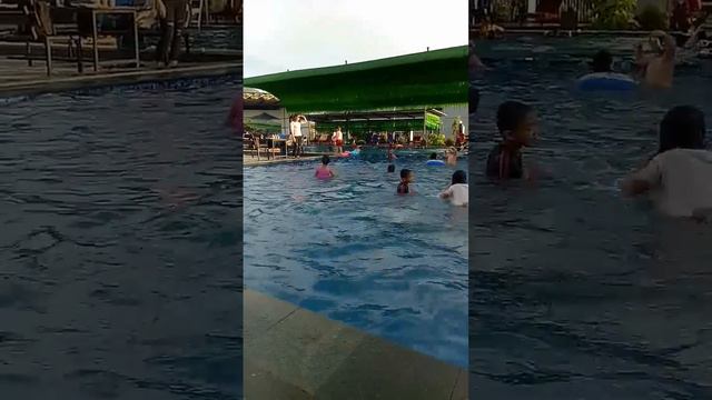 lagi berenang di pucuk  merah garden