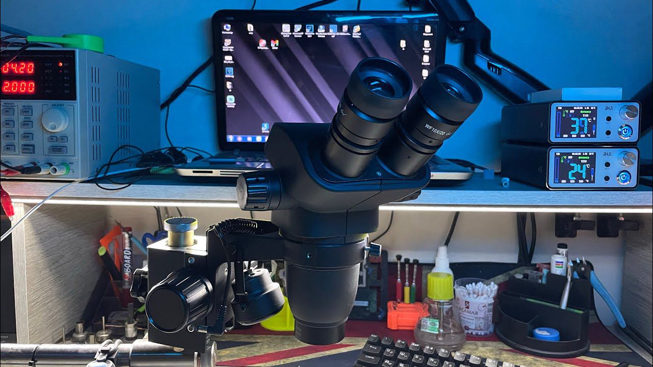 Микроскоп Scienscope SSZ-2. Цвет настроения черный смотреть онлайн