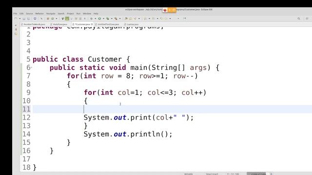 Java in Tamil - Fresher Interview - Pattern Programs from Basics in Tamil - Muthuramalingam