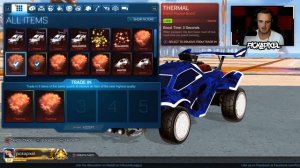 TRADING IT ALL UP FOR NON-STOP PAINTED EXOTICS! | Rocket League Import Trade Ups