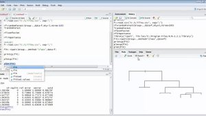 деревья решений(классификаций) classification tree using  R
