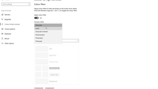 Windows 10 Color Blind Options смотреть онлайн