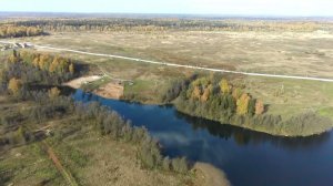 Селинские дачи, октябрь, озеро