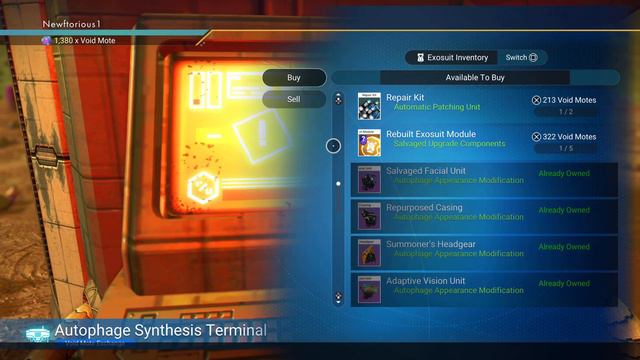 No Mans Sky How To Unlock Robot Character Customization Fast (Autophage Character Customizations)