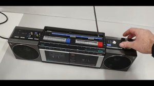 Vintage Aiwa Cassette Recorder Stereo Radio W330