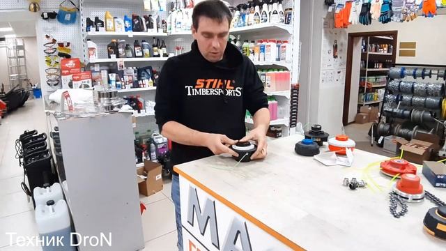 Какую леску выбрать и как ее заправить?Разбираемся с кордом для триммера. смотреть онлайн