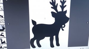 Новогодний венок. Олень #объемнаявышивка #брошь #венок #новогоднийвенок