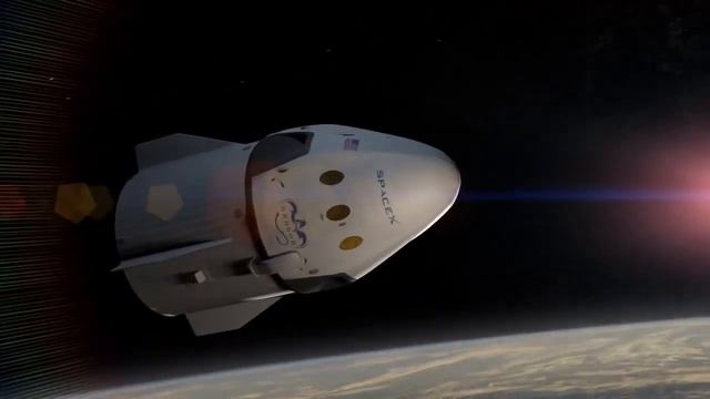 SpaceX видео Dragon Spacecraft Дракон космический корабль смотреть онлайн