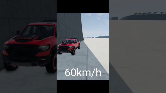 Crash Test - Mercedes AMG G63 vs RAM TRX ? BeamNG Drive