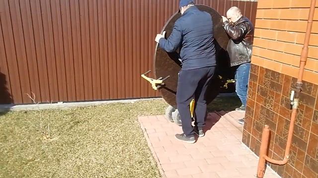 Тележка для транспортировки и монтажа столешниц из натурального камня мрамора гранита оникса. смотреть онлайн