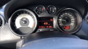 Ошибка - Battery Charge or electrical supply fault. Пежо 308/207/3008/RCZ