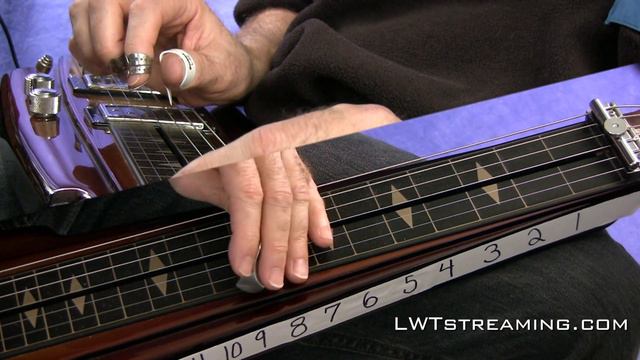 Red River Valley - Open D - Lap Steel - Using Double Stops & Slants смотреть онлайн