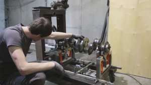 Самодельный балансировочный стенд для коленвала МТЗ