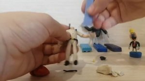 Как слепить МОРОЖЕНЩИКА в  реальной жизни из пластилина