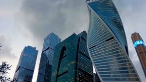 ? МОСКВА СИТИ ВЕЧЕРОМ - КРАСИВО. 95 ЭТАЖНОЕ ЗДАНИЕ!!!