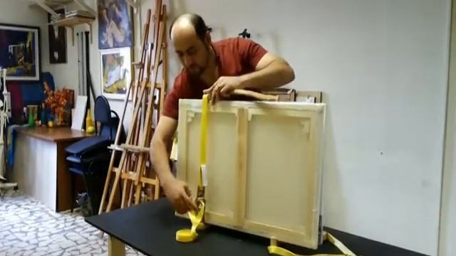 Art carring. Переноска для картин, холстов, этюдов. Инструкция от автора Григоряна В.Г.