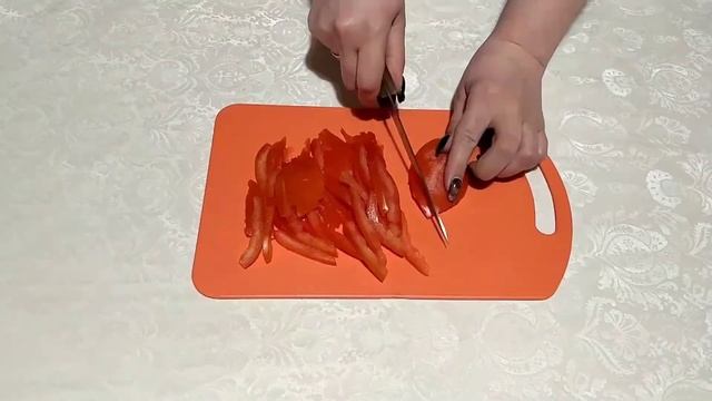 Бесподобный салат с кальмарами "Красное море" /БЕЗ МАЙОНЕЗА!!!