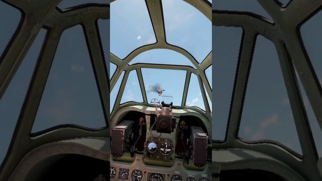 Истребитель Zero против Hawker Tempest, War Thunder, VR.