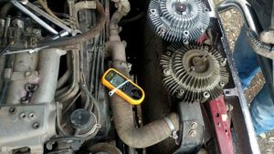 вискомуфта toyota hilux. Проверка, замена