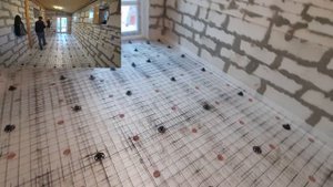 Теплая стяжка своими руками. Утепленный пол