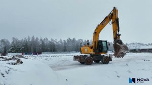 Ход строительства ЖК «Белая аллея» — ноябрь