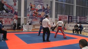 кикбоксинг Полина Барабаш mos open январь 2021