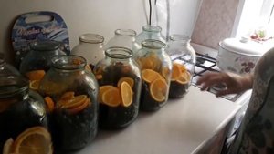 Компот из винограда и апельсина на зиму. Заготовки на зиму