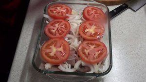 Как вкусно запечь Треску!Сочная Треска из Духовки с Помидорами!