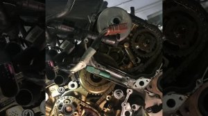 Замена комплекта цепей ГРМ  на ДВС CGWB