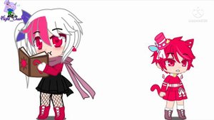 If my oc meets an UwU cat||Part 2/2||Gacha Club(Ft.Undertale oc)