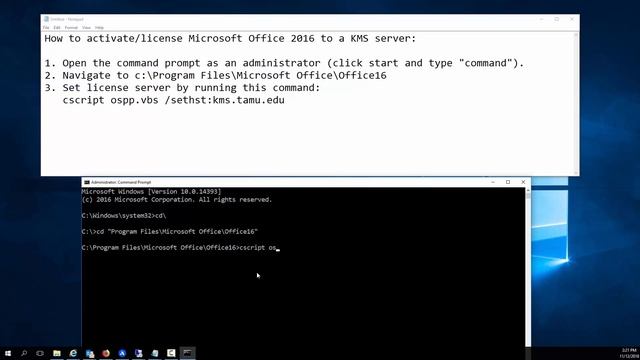 How to Activate Office to KMS server смотреть онлайн