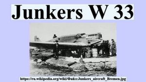 Junkers W 33