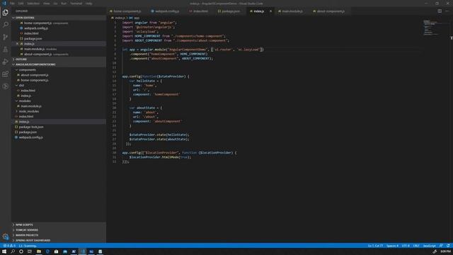 AngularJS Modular Component Design Series Part 4 - Using AngularJS Modules