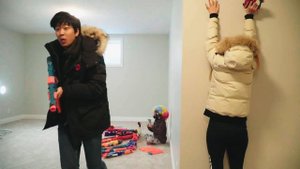 Nerf War: Winter Battle Sneak Attack Squad 10PM