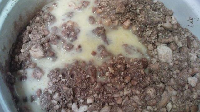 Пирожное Колбаска из печенья