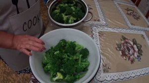 ЗАМОРОЗКА КАПУСТЫ БРОККОЛИ