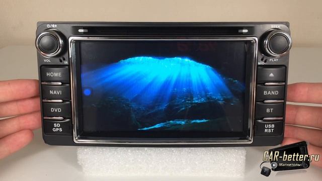 Обзор универсальной магнитолы для авто Toyota (W2-K6158) смотреть онлайн