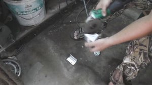 плоскошлифовальный станок из старого гриндера