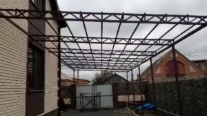 Навес от дома