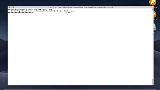 Installing #Redis on #macOS using #brew
