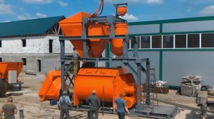 СТАЦИОНАРНЫЙ БЕТОННЫЙ ЗАВОД EUROMIX CROCUS 180/6000 ALFA | Контрольная сборка