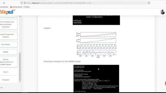 Module 12 Python Implementation ARIMA Model | Multivariate Regression and Time Series | Data Scienc